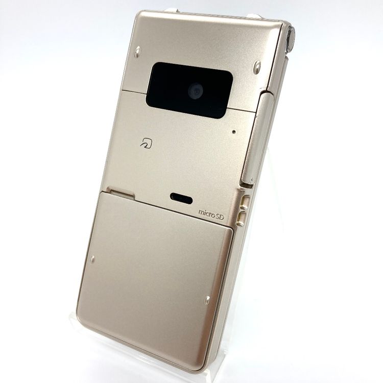 ムスビー｜新品同様 docomo P-01H ゴールド FOMA ガラケー ドコモ