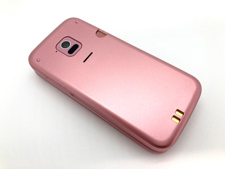 ムスビー｜極美品 らくらくホン docomo F-02J ピンク SIMロック解除