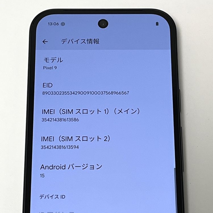 �ڶ����ʡ�Google Pixel 9 128GB ���եȥХ� SIM�ե꡼ [B100]