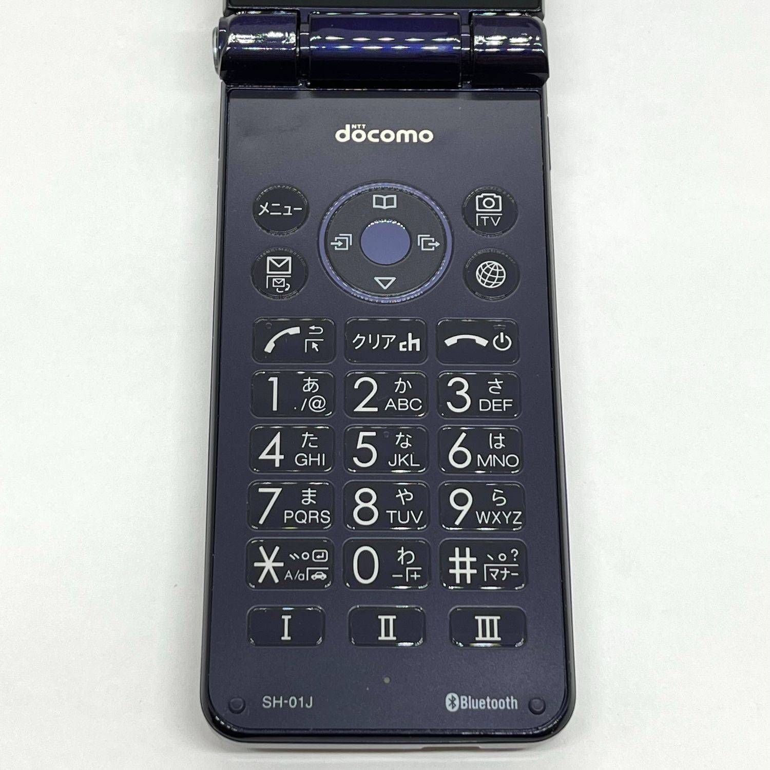 SHARP - docomo AQUOS ケータイ SH-01J ブルーブラック SIMフリー ムスビー｜docomo AQUOS SH-01J ブルーブラック ネイビー