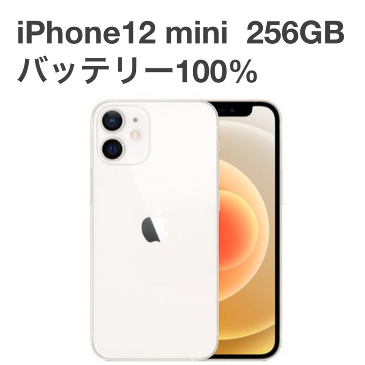 ڿƱ͡iPhone12 mini 256GB au SIMե꡼ ۥ磻 [B73]