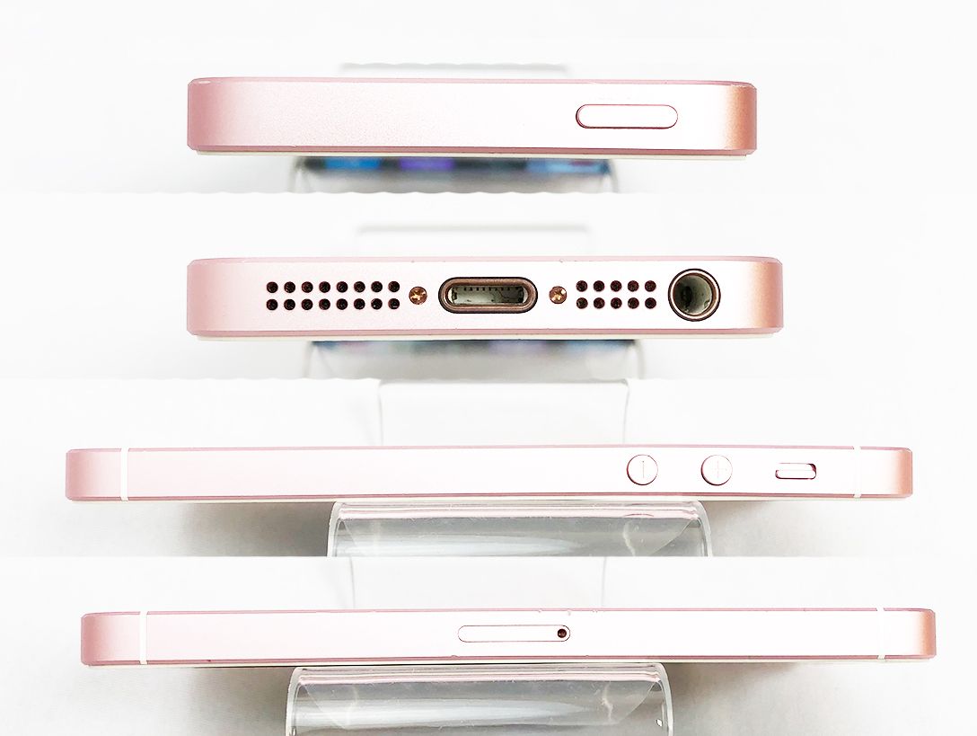 ムスビー｜【ジャンク品】 SIMフリー iPhoneSE 第1世代 128GB ローズ 