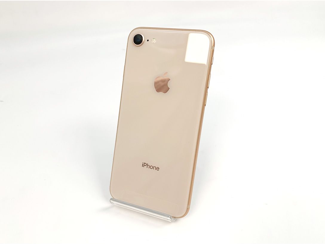 iPhone8 64GB 面白く gold ケース付き SIMフリー