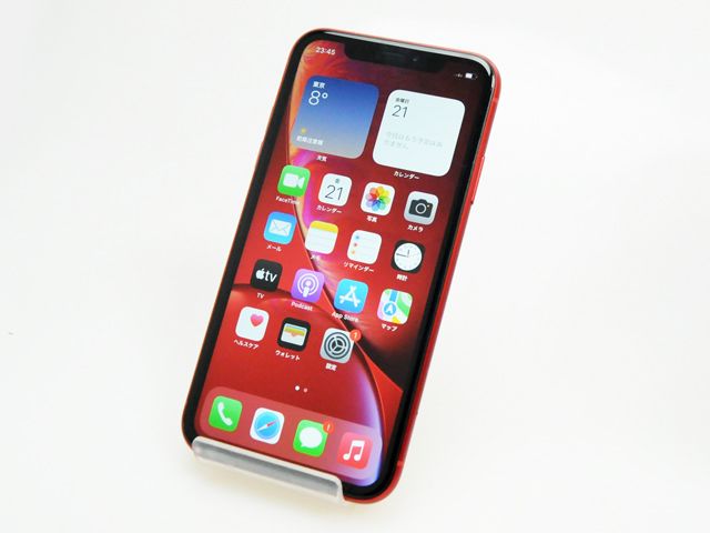 ムスビー｜90% 中古品 SIMフリー iPhoneXR 256GB レッド【iPhone XR