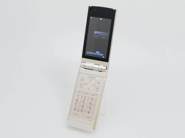 ムスビー 中古品 Docomo カメラなしガラケー F 10b ゴールド Nttドコモ 2 330
