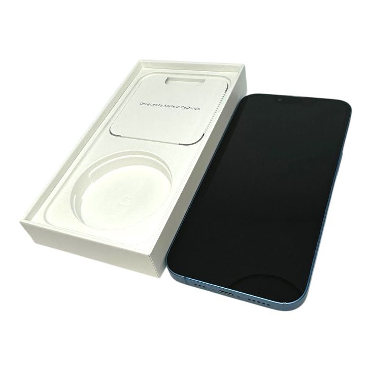 iPhone��13��128GB���֥롼��SIM�ե꡼��au��