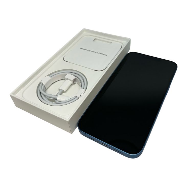 iPhone��13��128GB���֥롼��SIM�ե꡼�����եȥХ���
