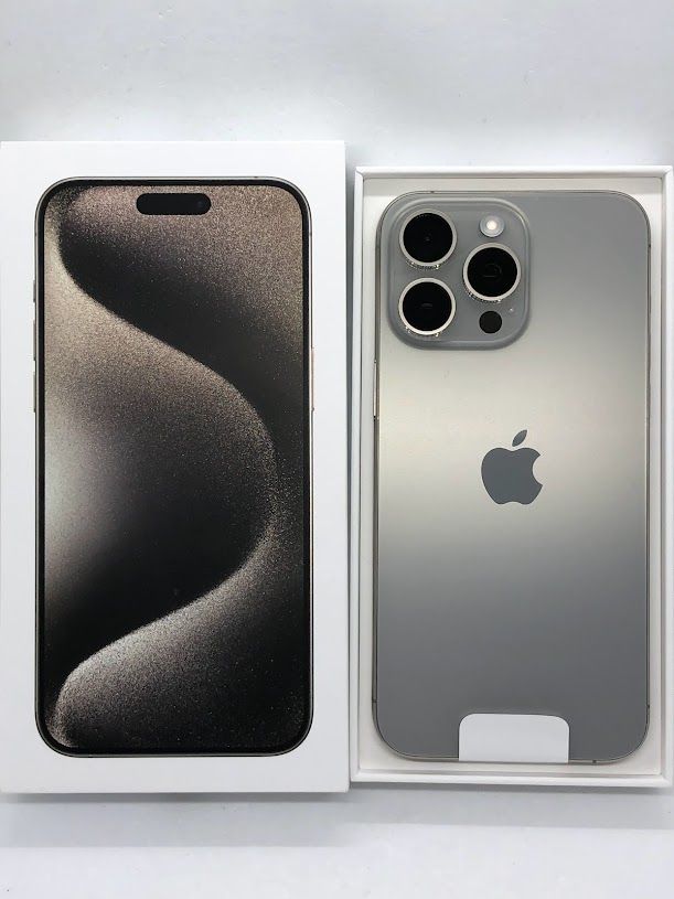 ムスビー｜iPhone15 Pro Max 256GB ナチュラルチタニウム SIMフリー 未 