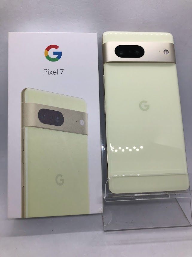 ムスビー｜Google Pixel 7 128GB レモングラス SIMフリー au版【Google 