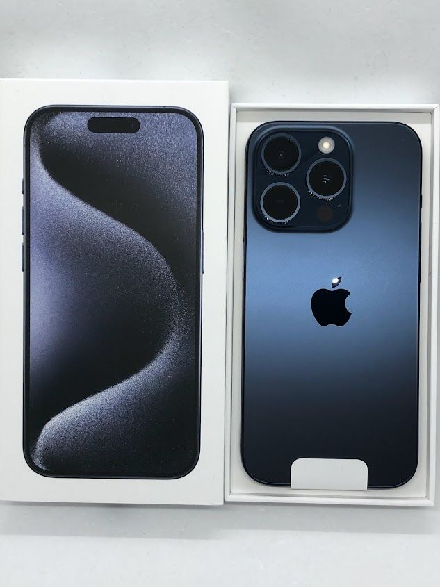 ムスビー｜iPhone15 Pro 1TB ブルーチタニウム SIMフリー au版 未使用 