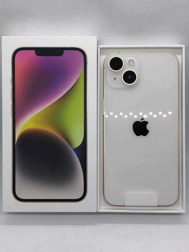 ムスビー｜iPhone14 128GB スターライト SIMフリー ソフトバンク版 未 