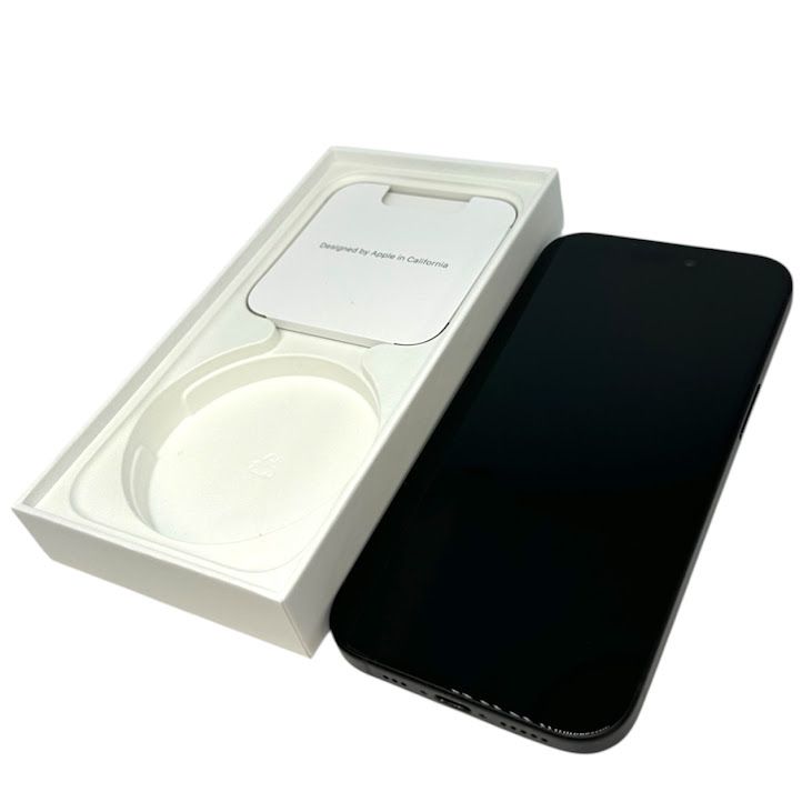 �ڥХåƥ꡼85%��iPhone��15��128GB���֥�å���SIM�ե꡼