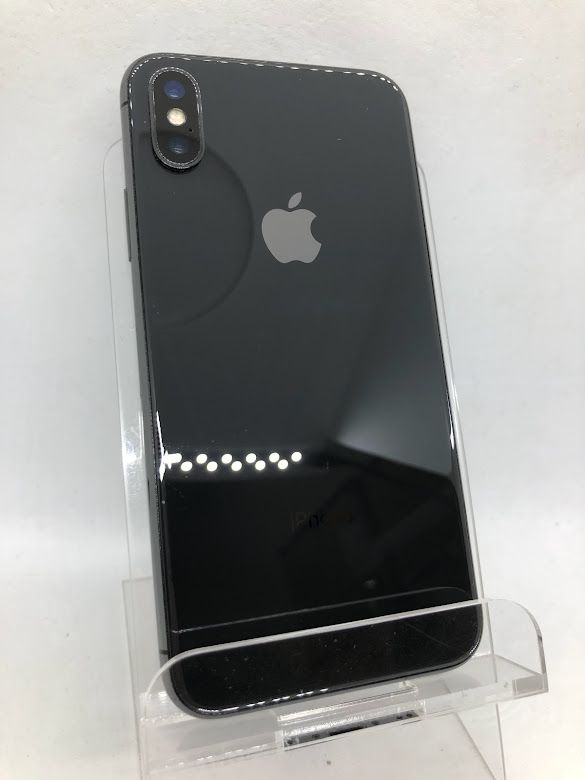 ムスビー｜iPhone X 64GB スペースグレイ SIMフリー au版 バッテリー84 
