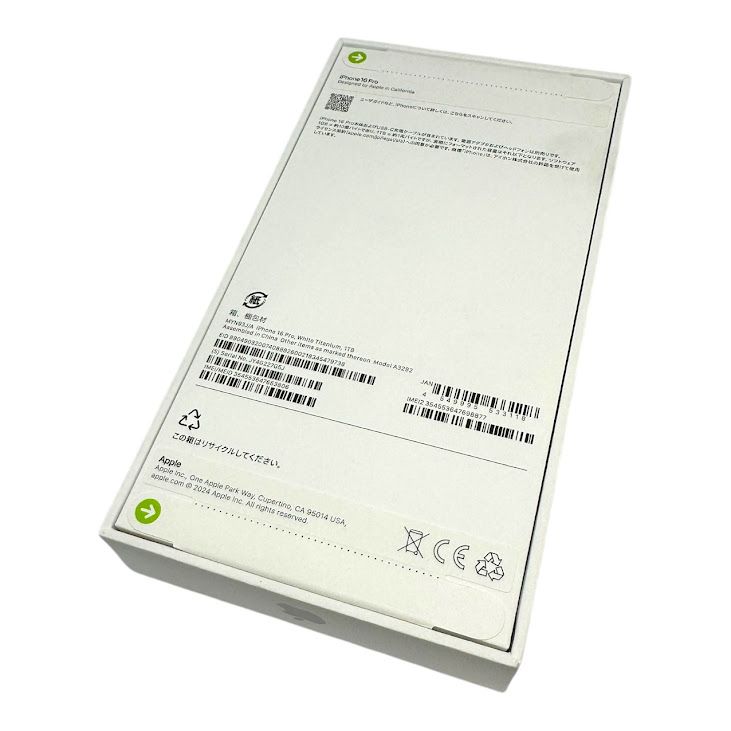 ��̤�����ʡ�iPhone��16Pro��1TB���ۥ磻�ȥ����˥��ࡡSIM�ե꡼