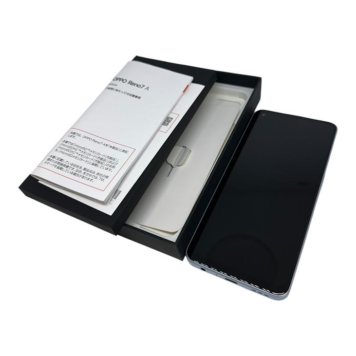 OPPO��Reno7A��OPG04��128GB���ɥ꡼��֥롼��SIM�ե꡼��au��