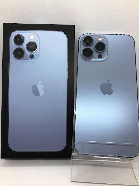 Apple iPhone 13 Pro Max 128GB デモ機 SIMフリー シエラブルー 最大  
