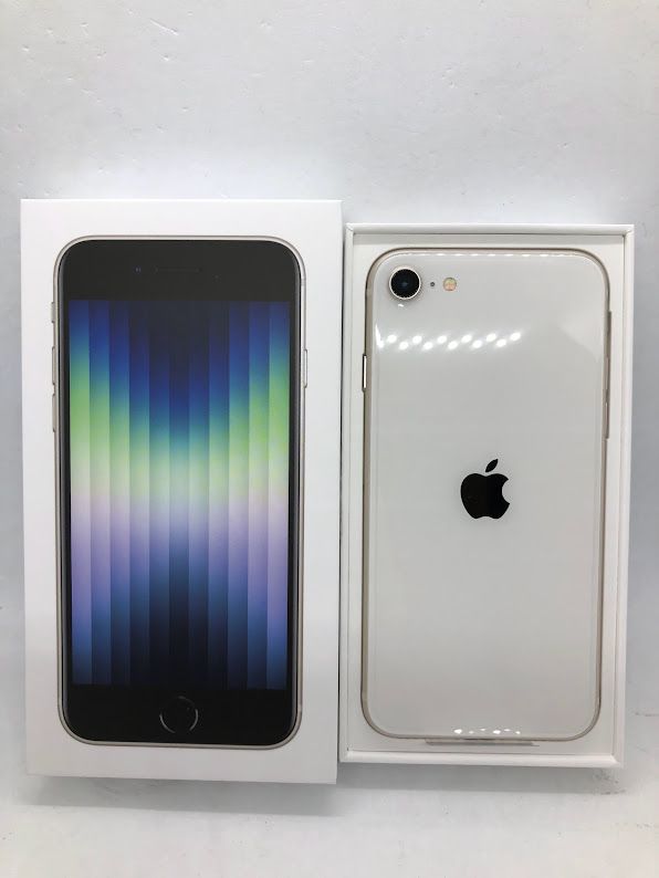 ムスビー｜iPhone SE(第3世代) 128GB スターライト SIMフリー ドコモ版 