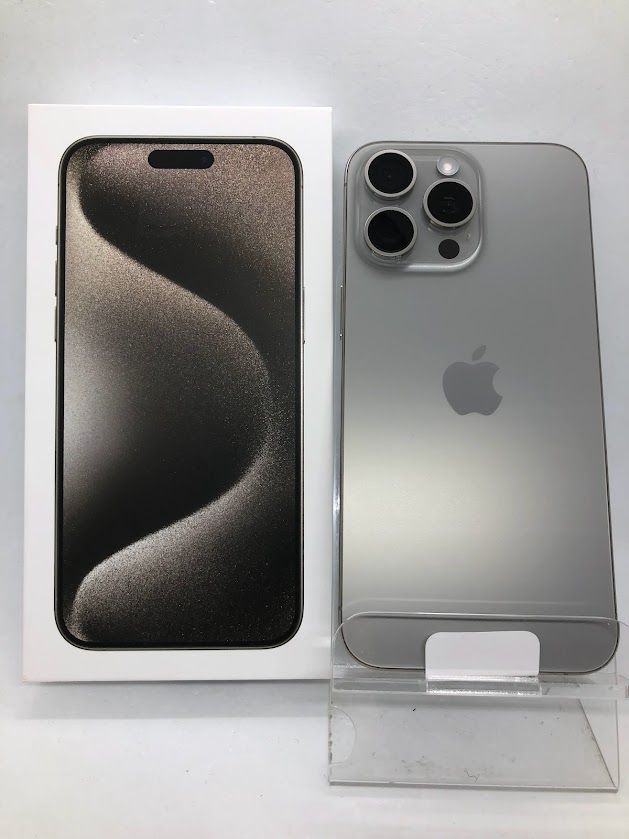 ムスビー｜iPhone15 Pro Max 256GB ナチュラルチタニウム SIMフリー 