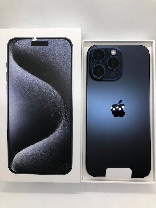 ムスビー｜iPhone15 Pro Max 1TB ブルーチタニウム SIMフリー 未使用品 