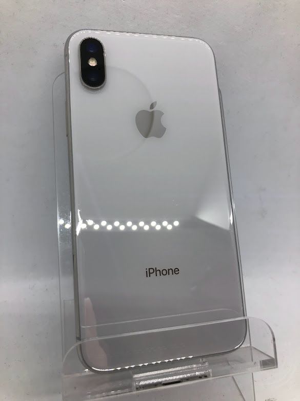 ムスビー｜iPhone X 64GB シルバー SIMフリー ドコモ版 バッテリー92 