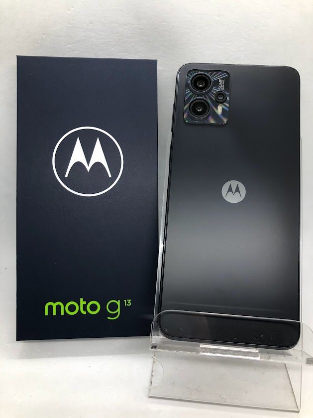 ムスビー｜moto g13 128GB マットチャコール SIMフリー【motoシリーズ 