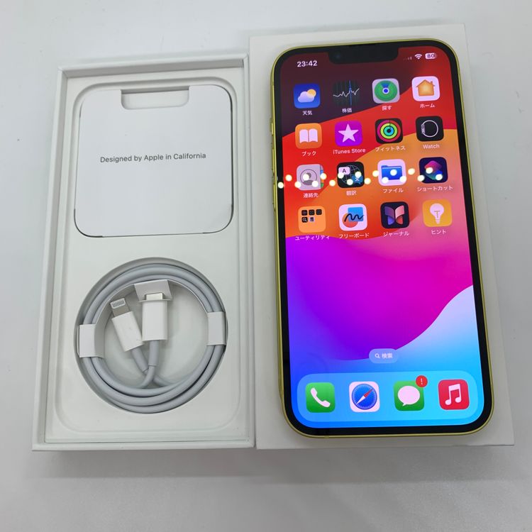 iPhone14 128GBĶʡХåƥ꡼94SIMե꡼ڥޥХʡ