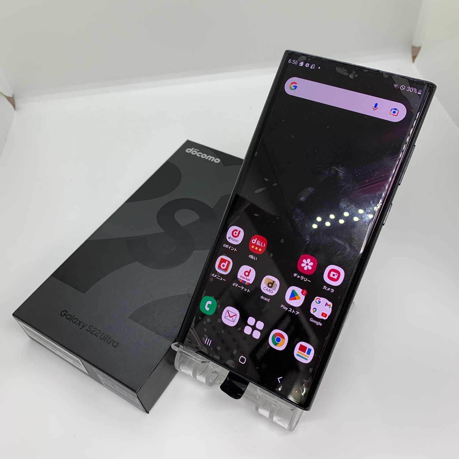 ムスビー｜【モバルナ】Galaxy S22 Ultra SC-52C Black 256GB SIM 