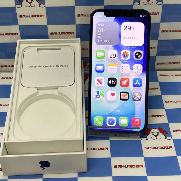 ¨��ȯ����iPhone12 mini 128GB �֥롼 MGDP3J/A AU��SIM�ե꡼