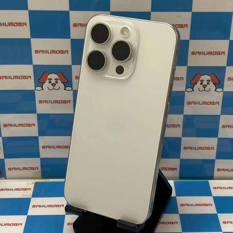 ¨��ȯ����iPhone15 Pro 512GB �ۥ磻�ȥ����˥��� MTUJ3J/A SIM�ե꡼
