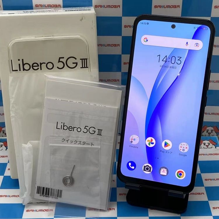 Libero 5G III 64GB �֥�å� A202ZT Y!mobile��SIM�ե꡼ ������