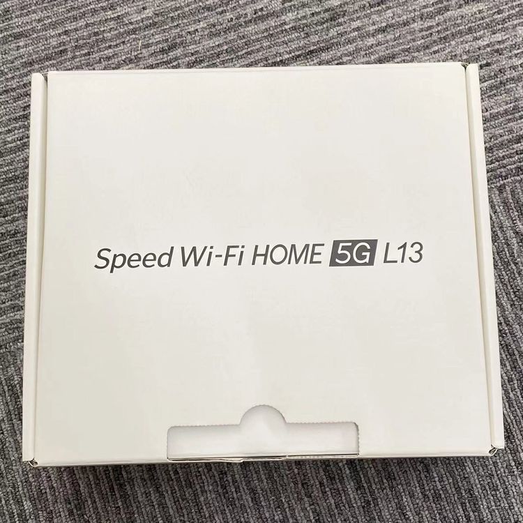 【中古】Speed Wi-Fi  5G L13 ZTE ホワイト 中古】ZTE au Speed Wi-Fi HOME 5G L13 ZTR02【京都】保証期間1ヶ月