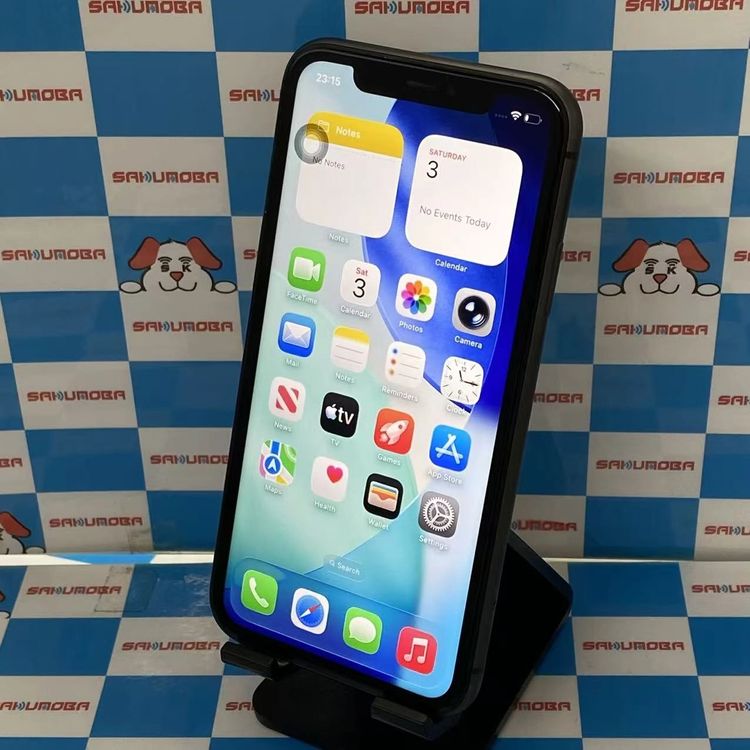 ¨��ȯ����iPhone11 64GB �֥�å� MWLT2J/A AU��SIM�ե꡼