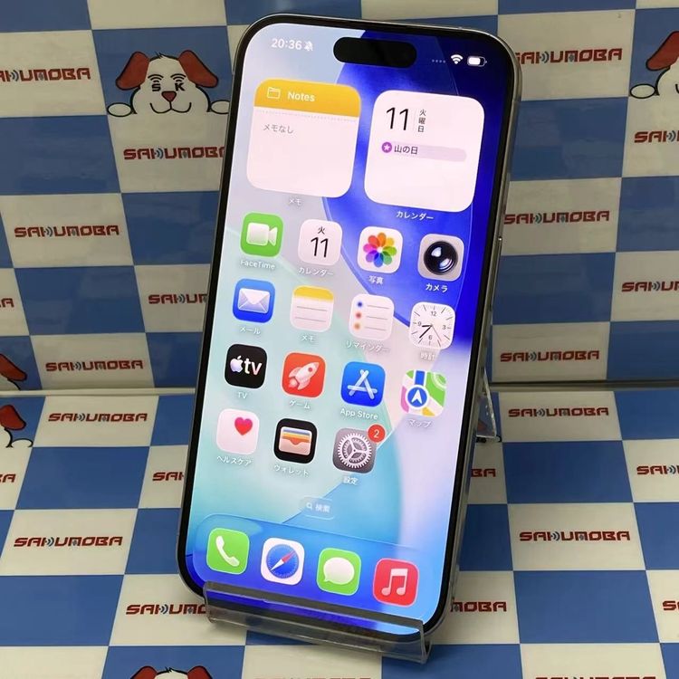 ¨��ȯ����iPhone15 Pro 1TB �ۥ磻�ȥ����˥��� NTUR3J/A SIM�ե꡼