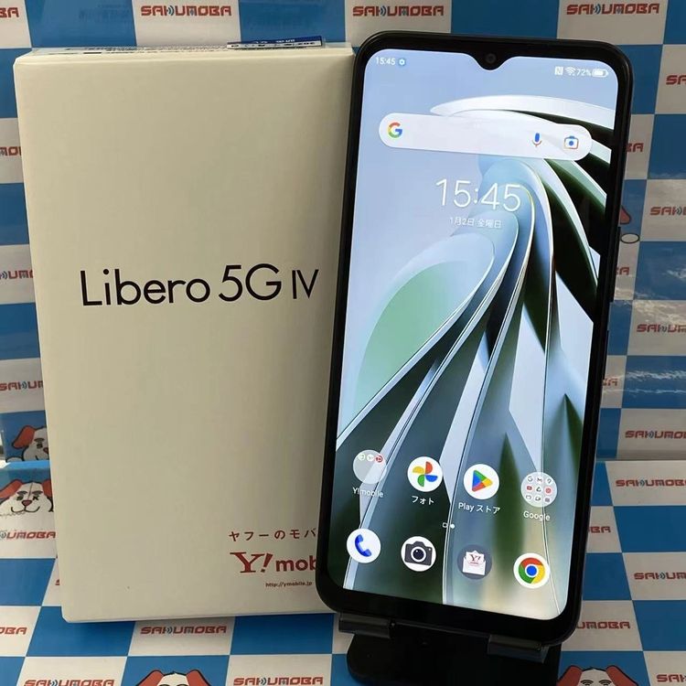 Libero 5G IV 128GB �֥�å� A302ZT Y!mobile��SIM�ե꡼