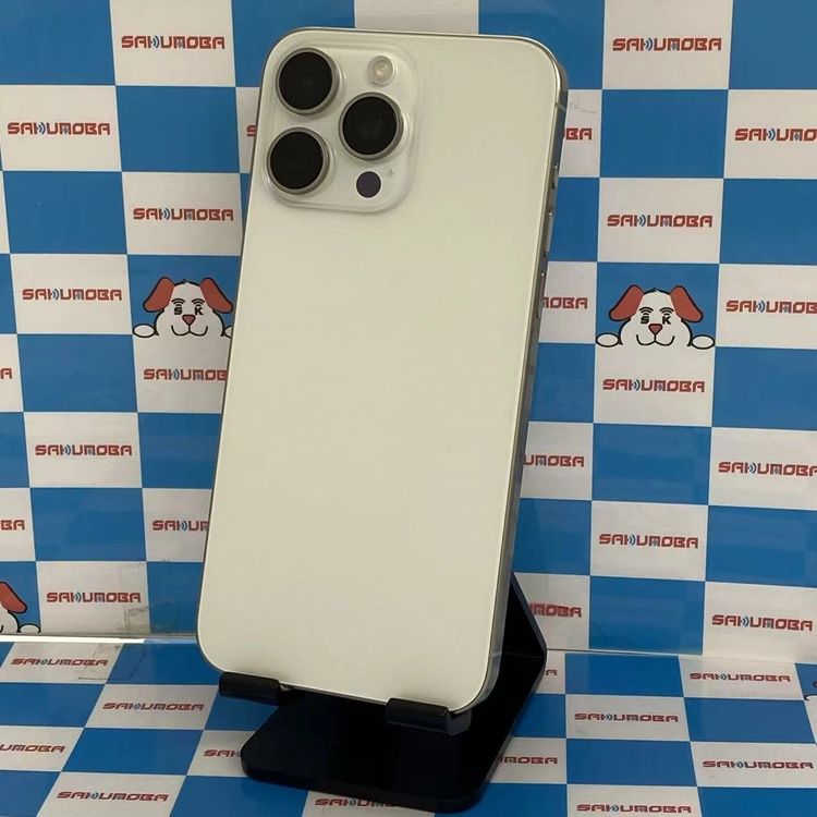 iPhone15 Pro Max 512GB �ۥ磻�ȥ����˥��� MU6V3J/A AU��SIM�ե�