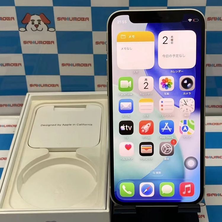 ¨��ȯ����iPhone12 mini 64GB �ۥ磻�� MGA63J/A AU��SIM�ե꡼ ����