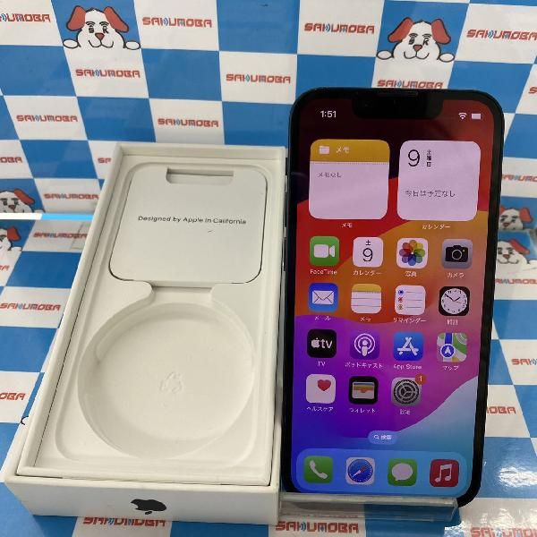 ムスビー｜当日発送可iPhone13 mini 128GB AU版SIMフリー ミッドナイト 