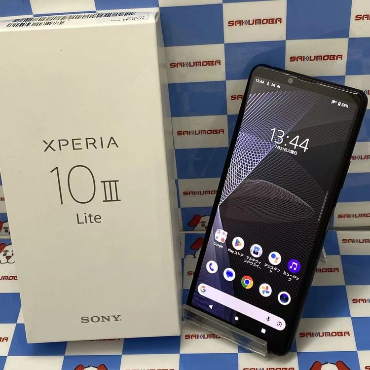 ¨��ȯ����Xperia 10 III Lite 64GB �֥�å� XQ-BT44 SIM�ե꡼