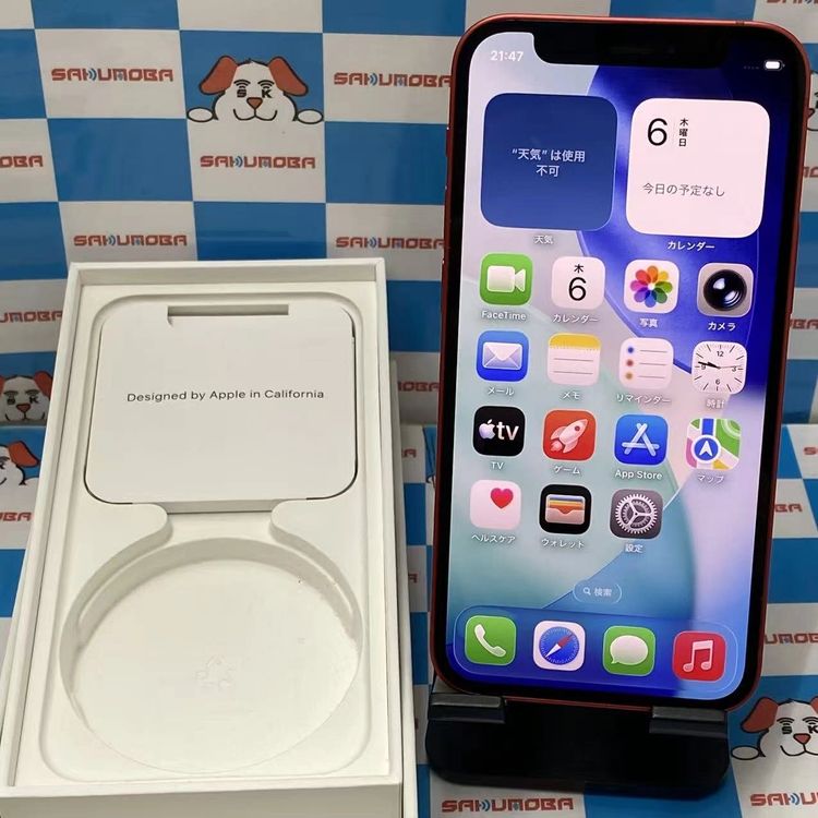 iPhone12 mini 256GB Product Red MGDU3J/A AU��SIM�ե꡼
