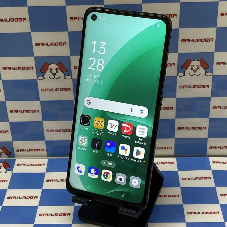 ¨��ȯ����OPPO A55s 5G 64GB �֥�å� A102OP SoftBank��SIM�ե꡼