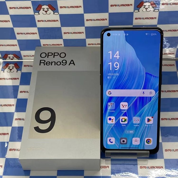 OPPO Reno9 A 128GB �ʥ��ȥ֥�å� CPH2523 Y!mobile��SIM�ե꡼
