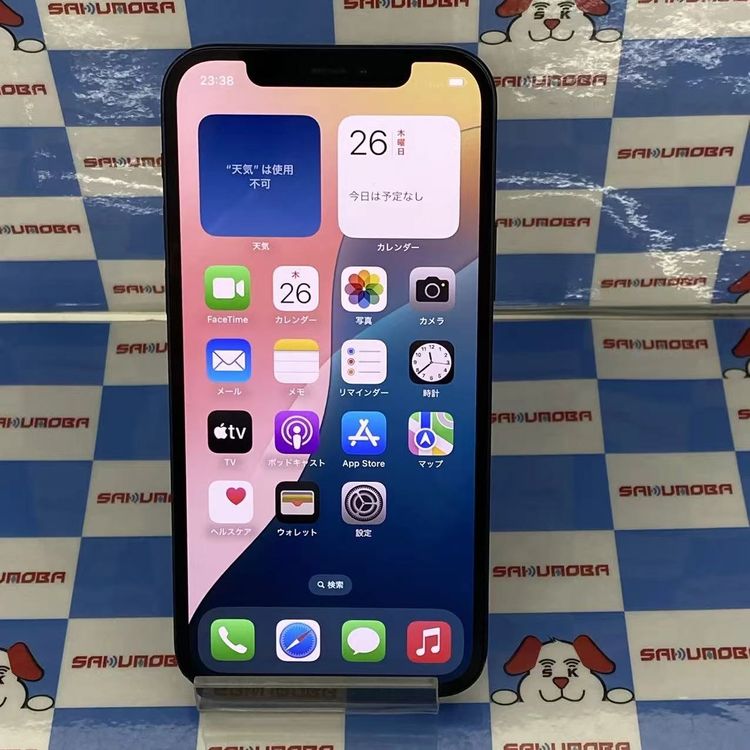 ¨��ȯ����iPhone12 64GB �֥�å� NGHN3J/A AU��SIM�ե꡼