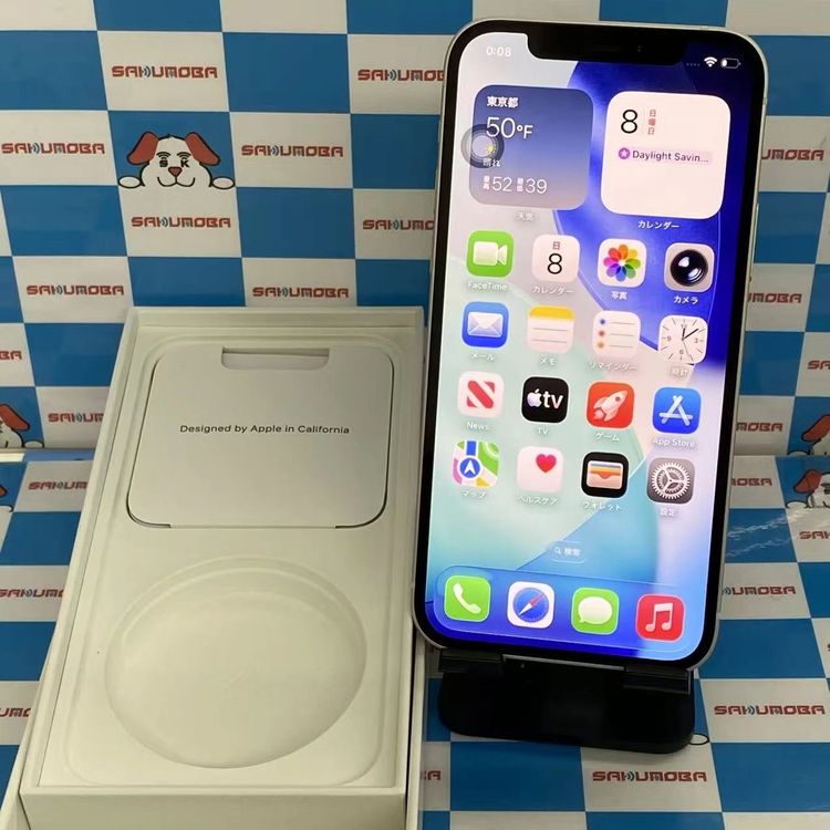 ¨��ȯ����iPhone12 64GB �ۥ磻�� NGHP3J/A docomo��SIM�ե꡼ ������