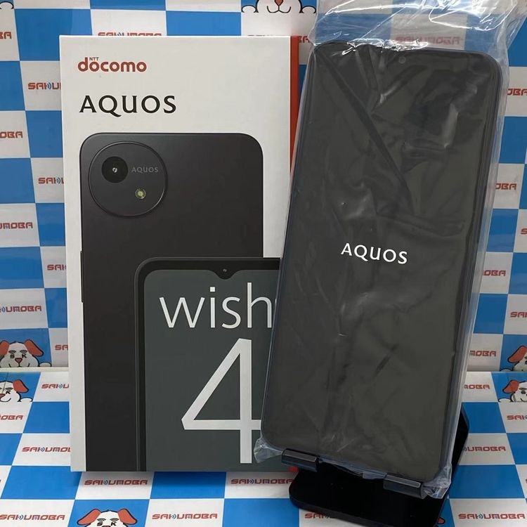 AQUOS wish4 4GB/64GB �֥�å� SH-52E docomo��SIM�ե꡼ ����̤