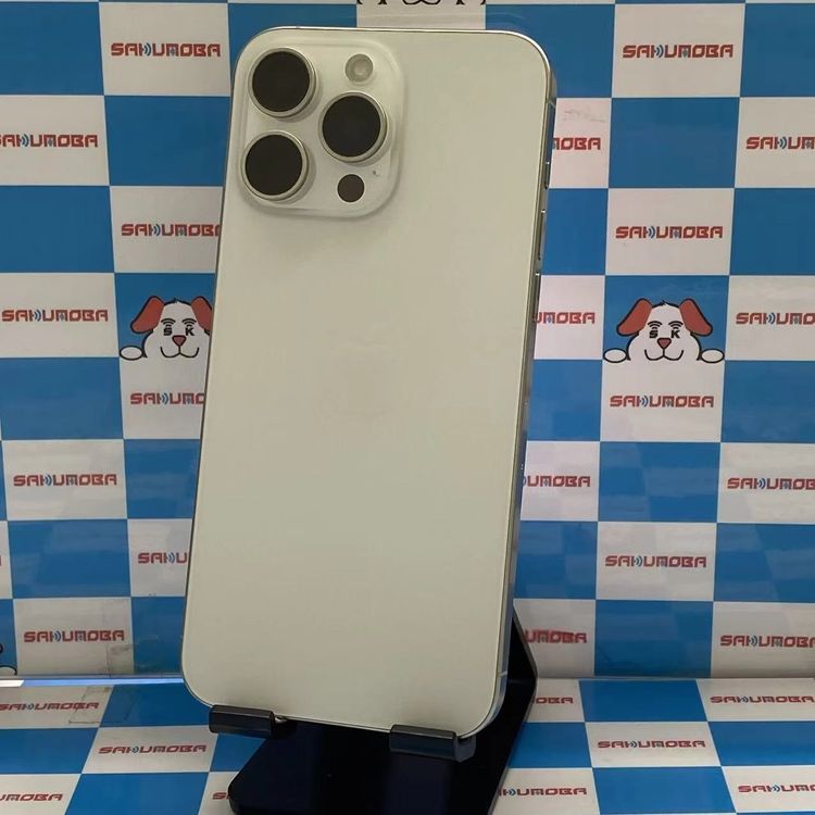 iPhone15 Pro Max 256GB �ۥ磻�ȥ����˥��� MU6Q3J/A docomo��S