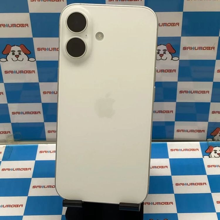 ¨��ȯ����iPhone16 128GB �ۥ磻�� MYDR3J/A AU��SIM�ե꡼ ����Ʊ��