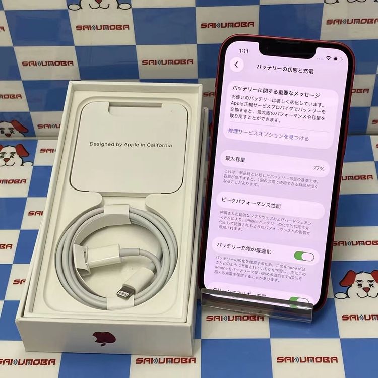 iPhone13 mini 256GB Product Red MLJM3J/A SIM�ե꡼ ����