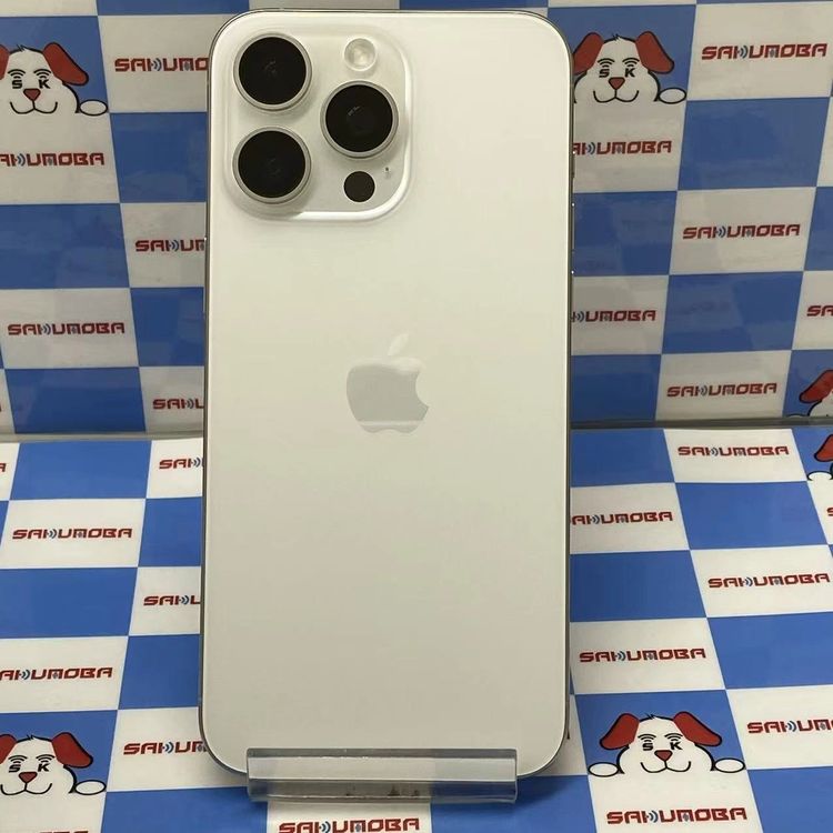 iPhone15 Pro Max 256GB �ۥ磻�ȥ����˥��� MU6Q3J/A AU��SIM�ե�