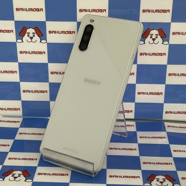Xperia 10 III 6GB/128GB �ۥ磻�� SOG04 AU��SIM�ե꡼ ����