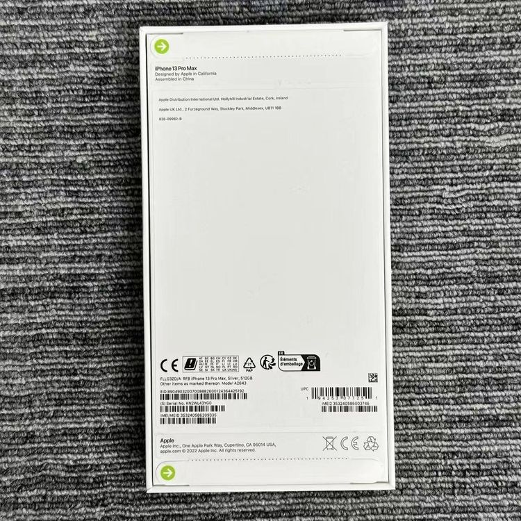 iPhone13 Pro Max 512GB ����С� FLLG3ZD/A ������SIM�ե꡼ ̤��